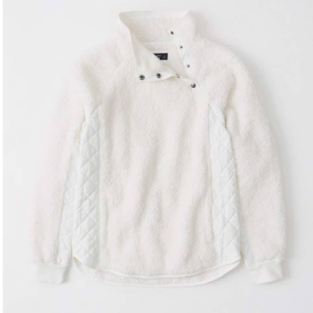 Abercrombie & Fitch Sherpa Fleece Sweater